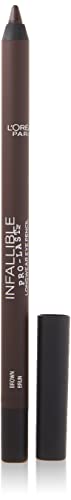 L'Oréal Paris Makeup Infallible Pro-Last Pencil Eyeliner, Waterproof and Smudge-Resistant, Glides on Easily to Create…