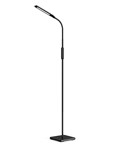 Nopoor LED Floor Lamp with 4 Brightness Levels & 4 Color Temperatures, Adjustable Floor Light, Dimmable Standing Reading…