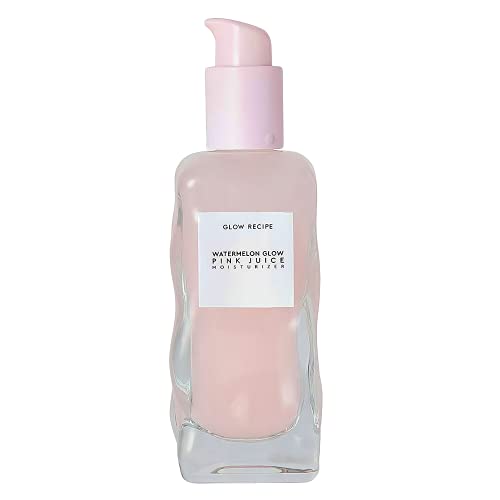Glow Recipe Watermelon Glow Pink Juice Moisturizer - Daily Lightweight, Plumping Hyaluronic Acid & Cooling Gel Face…