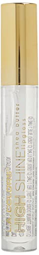 L.A. COLORS High Shine Shea Butter Lip Gloss, Clear, 0.14 Ounce