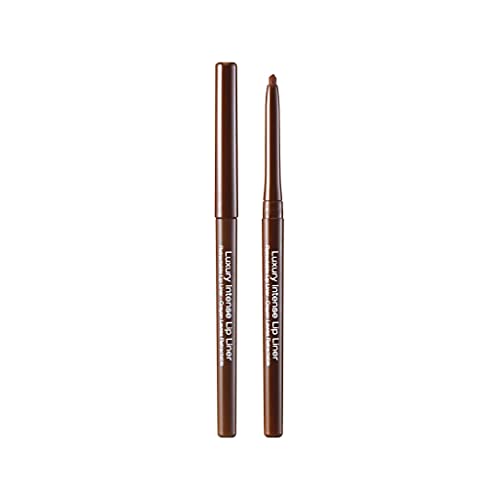 kiss new york Luxury Intense Lip Liner, Long-Lasting Creamy Lip Liner Retractable Easy to Use Lip Liner 3PCS (Dark Brown…