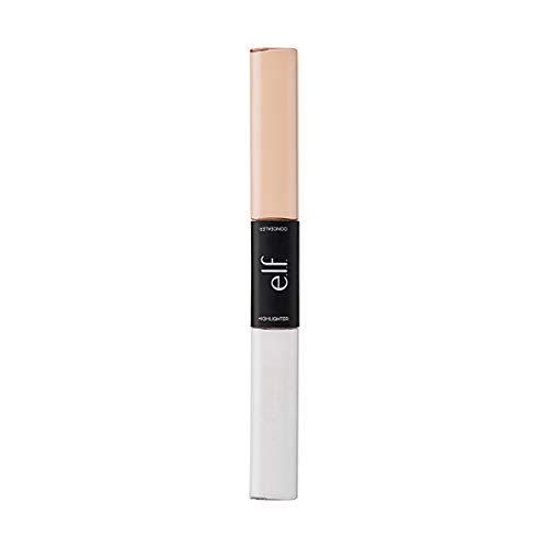 e.l.f. Cosmetics Cosmetics Under Eye Concealer & Highlighter, Glow Light, 0.34 Oz