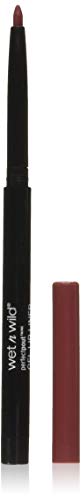 wet n wild Lip Liner Perfect Pout Matte Retractable Gel Lip Liner Pencil, Red Gone Burgundy