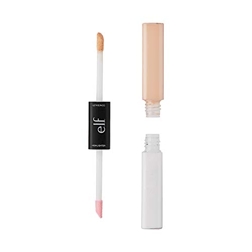 e.l.f. Cosmetics Cosmetics Under Eye Concealer & Highlighter, Glow Light, 0.34 Oz