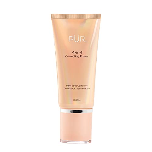 PÜR 4-in-1 Correcting Primer, Pore Reducer, Makeup Primer, Redness Reducer, Cruelty-Free, Lightweight Formula, Vegan…