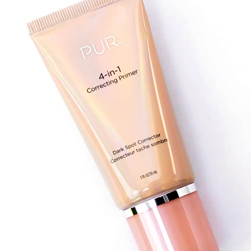 PÜR 4-in-1 Correcting Primer, Pore Reducer, Makeup Primer, Redness Reducer, Cruelty-Free, Lightweight Formula, Vegan…