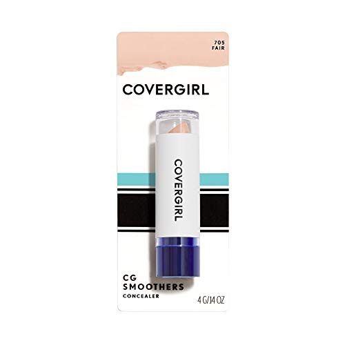 COVERGIRL Smoothers Moisturizing Concealer, 1 Tube (0.14 oz), For Fair Skin Tones, Solid Stick Concealer-Fragrance Free…