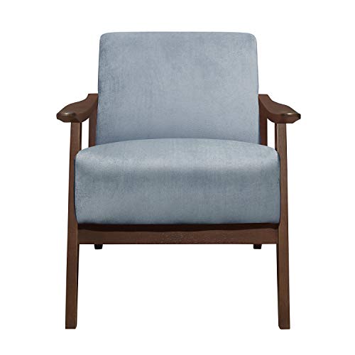 Lexicon Savry Living Room Chair, Blue Gray