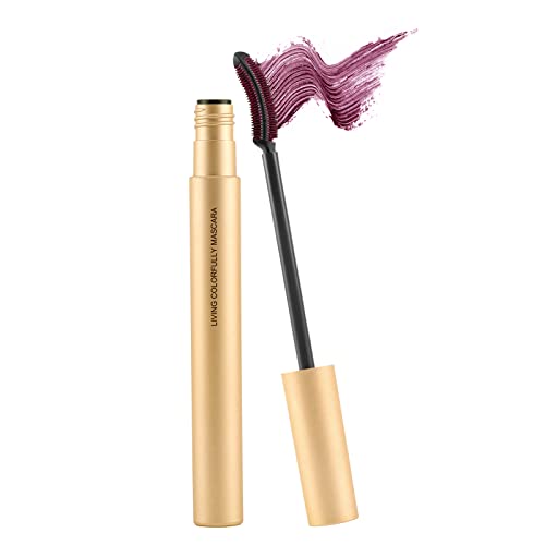 Boobeen Colourful Mascara Volumizing Mascara Lengthening Non-Smudge Thickening Mascara Waterproof Eye Makeup Long…