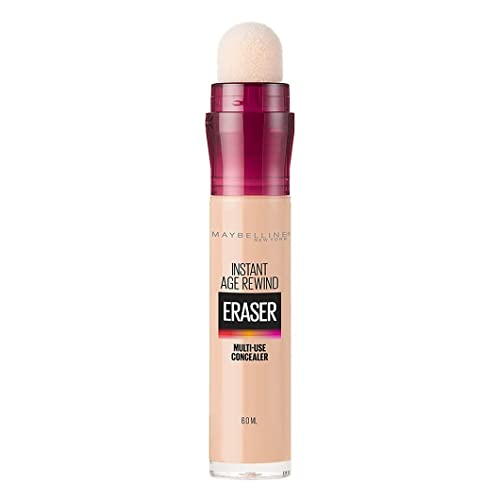 Maybelline Instant Age Rewind Eraser Dark Circles Treatment Multi-Use Concealer, 120, 1 Count (Packaging May Vary)