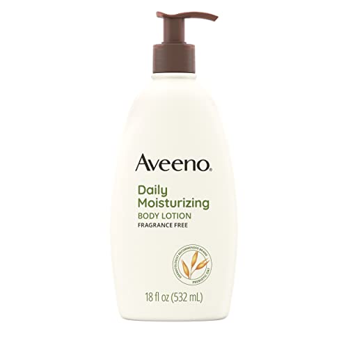 Aveeno Daily Moisturizing Body Lotion with Soothing Prebiotic Oat, Gentle Lotion Nourishes Dry Skin With Moisture…