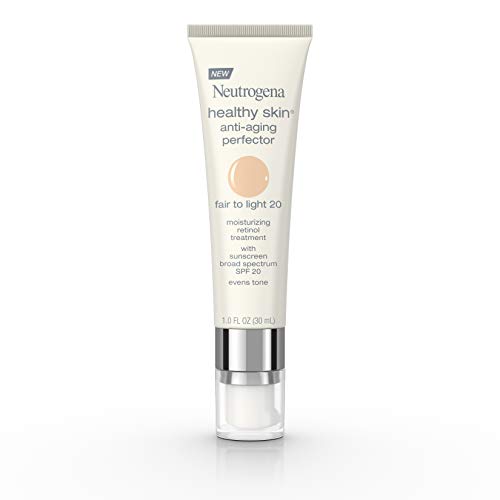 Neutrogena Healthy Skin Anti-Aging Perfector Tinted Facial Moisturizer and Retinol Treatment with Broad Spectrum SPF 20…