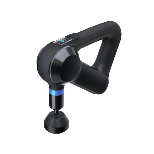 TheraGun Elite - Handheld Electric Massage Gun - Bluetooth Enabled Percussion Therapy Device for Athletes - Powerful Deep Tissue Muscle Massager with QuietForce Technology - 4th Generation - Black