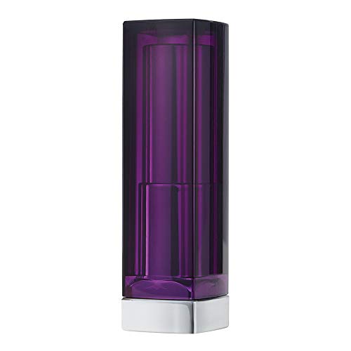 Maybelline New York Color Sensational Purple Lipstick, Satin Lipstick, Pretty in Plum, 0.15 oz