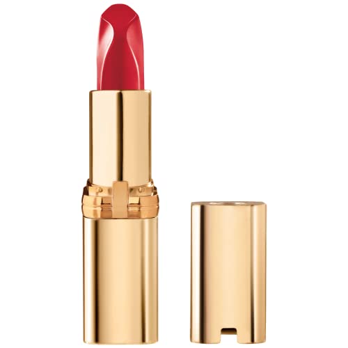 L'Oreal Paris Makeup Colour Riche Red Lipstick, Long Lasting, Satin Finish Smudge Proof Lipstick with Hydrating Argan…