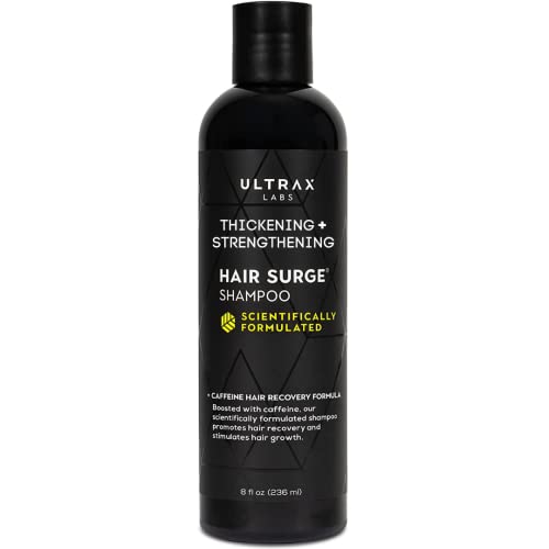 Ultrax Labs Hair Growth Shampoo for Thinning Hair and Hair Loss, Scientifically Formulated Hair Thickening Shampoo, Hair Growth for Women and Men - Hair Surge 8 oz