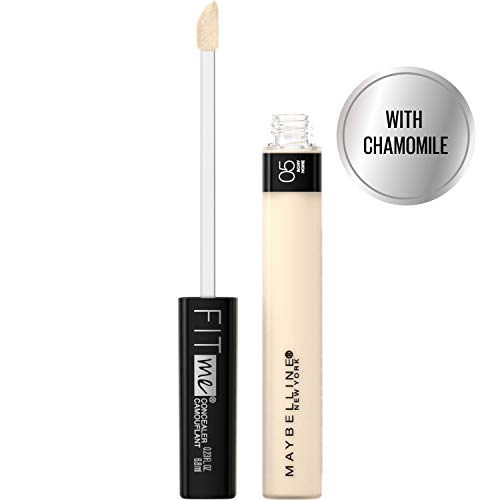 Maybelline Fit Me Liquid Concealer Makeup, Natural Coverage, Lightweight, Conceals, Covers Oil-Free, Ivory, 1 Count