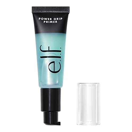 e.l.f. Power Grip Primer, Gel-Based & Hydrating Face Primer For Smoothing Skin & Gripping Makeup, Moisturizes & Primes…