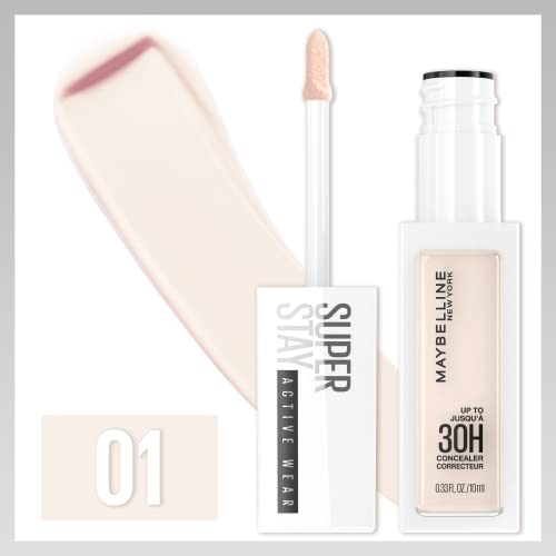 Maybelline Super Stay Liquid Concealer Makeup, Full Coverage Concealer, Up to 30 Hour Wear, Transfer Resistant, Natural…
