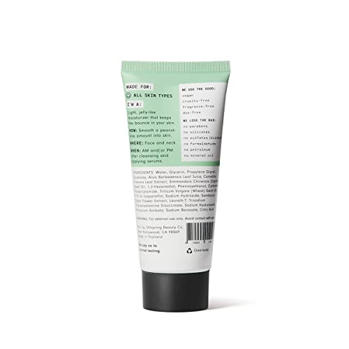Versed Dew Point - Daily Lightweight Gel Face Moisturizer for Hydrated, Bouncy Skin - Quick Absorbing, Non-Greasy Cream…