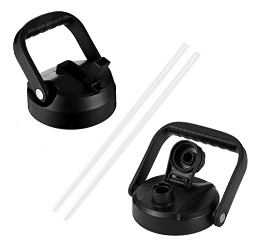 IRON °FLASK Sports Water Bottle - 128 Oz/One Gallon, 2 Lids, Straw and Spout, Leak Proof, Vacuum Insulated Stainless…