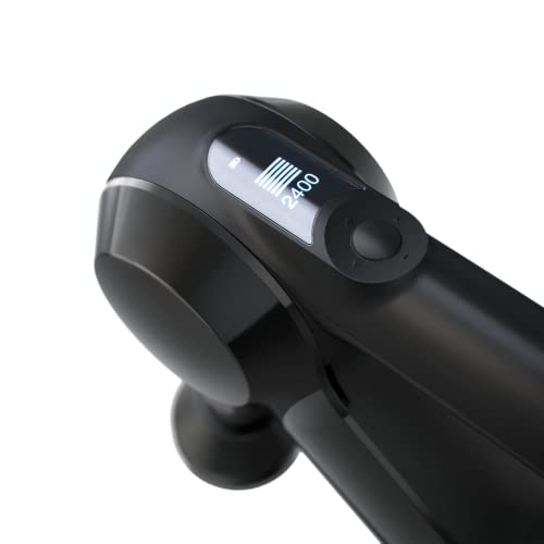TheraGun Elite - Handheld Electric Massage Gun - Bluetooth Enabled Percussion Therapy Device for Athletes - Powerful Deep Tissue Muscle Massager with QuietForce Technology - 4th Generation - Black