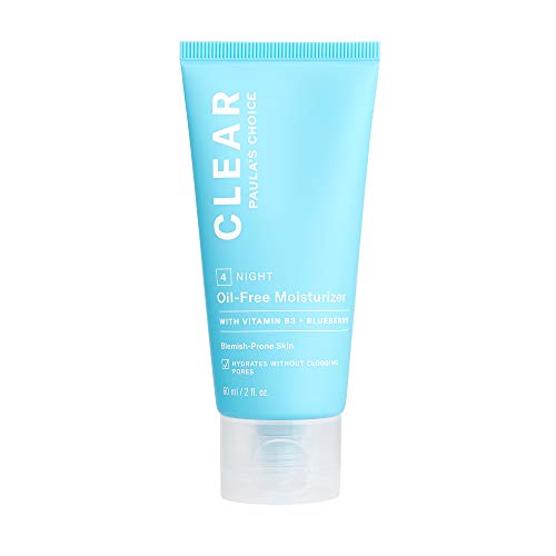 Paula's Choice CLEAR Oil-Free Moisturizer, Lightweight Face Moisturizer for Acne-Prone Skin, Pore-Minimizing Niacinamide…