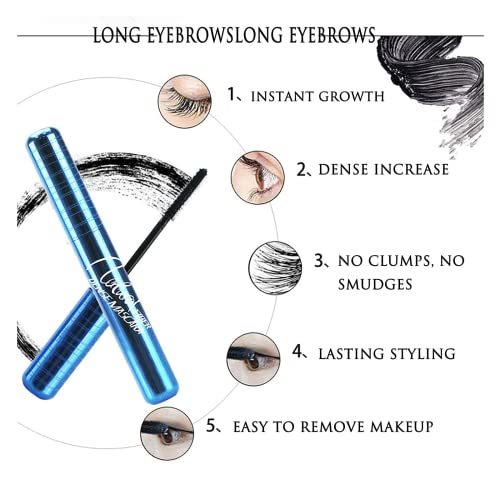 Prime Lash Mascara for Older Women, Black Prime Lash Mascara for Seniors with Thinning Lashes Waterproof Volumizing…