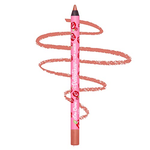 Lime Crime Velvetines Lip Liner, Angel (Apricot Nude) - Soft & Creamy Texture - Long-Lasting Nude Matte Lip Lining…