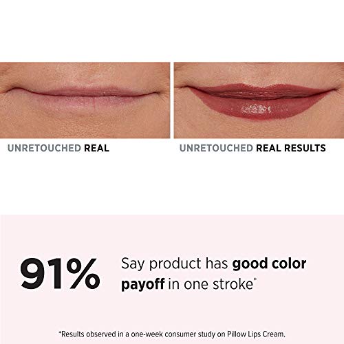 IT Cosmetics Pillow Lips Lipstick - High-Pigment Color & Lip-Plumping Effect - With Collagen, Beeswax & Shea Butter…