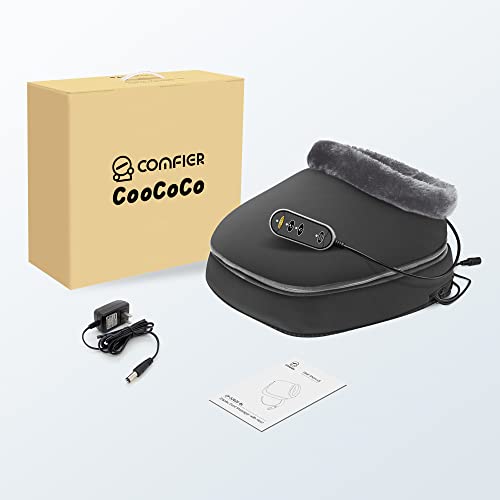 Shiatsu Foot Massager Machine with Heat, 2-in-1 Heated Foot Warmer for Women,Men Gifts & Foot Back Massager for Back…