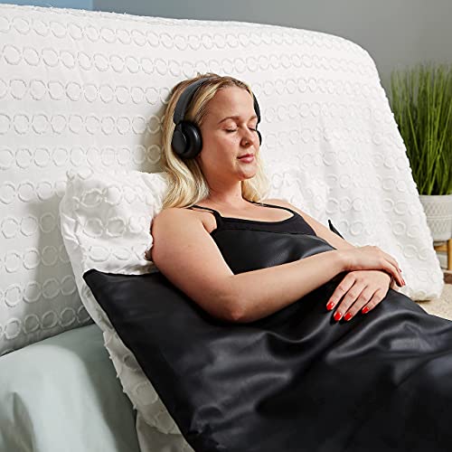 MIRAVIDA Infrared Sauna Blanket - Includes 25 Plastic Body Wraps - 3 Adjustable Far Infrared Heat Zones - Boost…