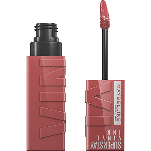 Maybelline Super Stay Vinyl Ink Longwear No-Budge Liquid Lipcolor, Highly Pigmented Color and Instant Shine, Cheeky…