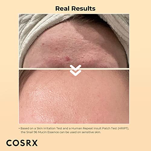 COSRX Snail Mucin 96% Power Repairing Essence 3.38 fl.oz, 100ml, Hydrating Serum for Face with Snail Secretion Filtrate…