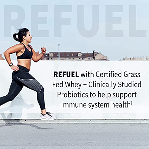 Garden of Life Sport Whey Protein Powder Vanilla, Premium Grass Fed Whey Protein Isolate Plus Probiotics for Immune…