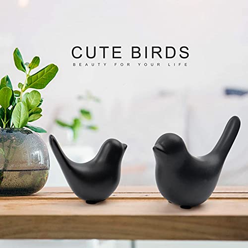 Notakia Small Animal Statues Home Decor Modern Style Birds Decorative Ornaments for Living Room, Bedroom, Office Desktop…