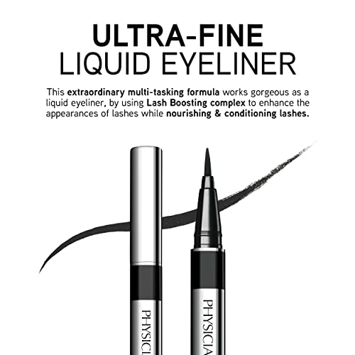 Physicians Formula Eye Booster 2-in-1 Lash Boosting Eyeliner + Serum, Ultra Black | Dermatologist Tested, Clinicially…