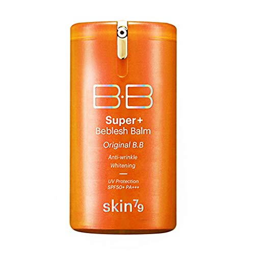 [SKIN79] Super Plus Beblesh Balm Triple Function Orange BB Cream #21 Yellow Beige (SPF50/PA+++) 1.35 fl.oz. (40 ml…