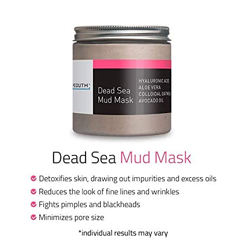 Yeouth Dead Sea Mud Masks for face with Hyaluronic Acid, Face Masks Skincare Clay Mud for Pore, Wrinkles, Acne & Dark…