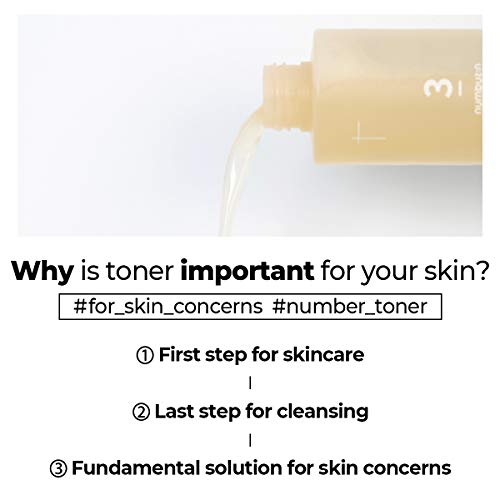 numbuzin No.3 Super Glowing Essence Toner | Fermented Ingredients, Niacinamide, Galactomyces, glowy Skin Radiance…