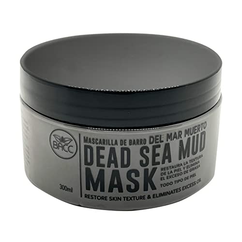 Dead Sea Mud Mask For Face And Body By BACC Beauty And Care - Helps Acne | Treats Oily And Dry Skin | Black And…