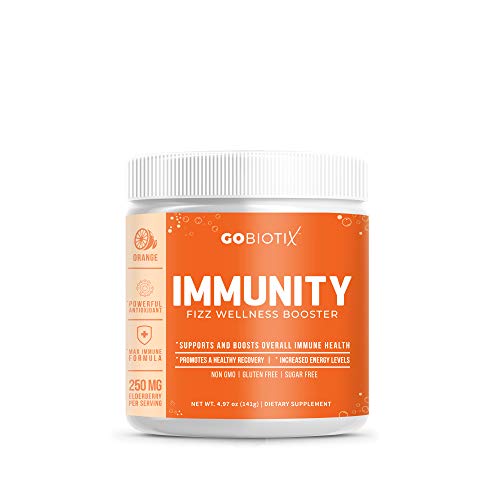 GOBIOTIX Immune Support Supplement - Immunity Defense Powder Wellness Booster - Immune Boost Vegan Superfood…