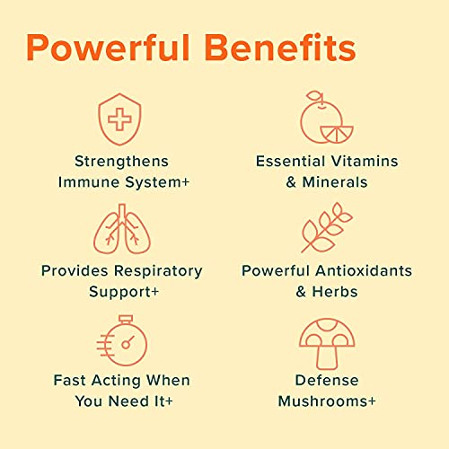 Further Food Ultimate Immune Support Vitamin C, D, E and Zinc + Natural Immunity Booster Multivitamin Herbal Supplement…