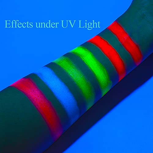 CCbeauty 36 Colors Face Body Paint Oil Professional Flash Non-Toxic Hypoallergenic Halloween Artist Fancy Cosplay Party…