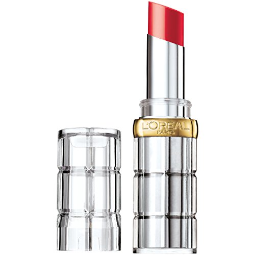 L'Oreal Colour Riche Shine Lipstick, Enamel Red 0.1 oz