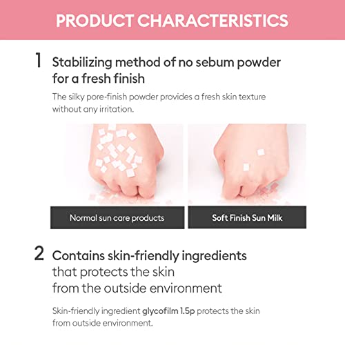 Missha All Around Safe Block Soft Finish Sun Milk EX SPF50+/PA+++ (70ml)