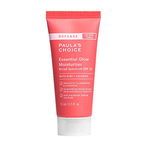 Paula's Choice-DEFENSE Essential Glow Moisturizer with SPF 30, Vitamin C & E, Niacinamide, Argan Oil & Resveratrol, Anti…