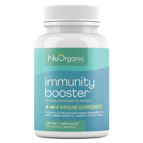 nuorganic 8 in 1 Immunity Booster Supplement Formulated by Medical Doctors with Panax Ginseng for Powerful Immune…