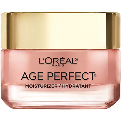 L’Oreal Paris Skincare Age Perfect Rosy Tone Face Moisturizer for Visibly Younger Looking Skin, Anti-Aging Day Cream, 1…