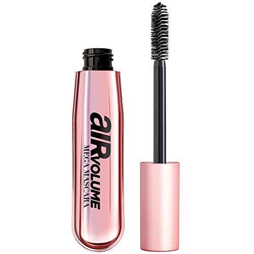 L'Oreal Paris Makeup Air Volume Mega Mascara, Lightweight & Long-lasting Volumizing Mascara for Voluminous Eyelashes…